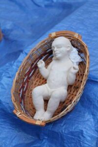 presepe abissi - bambinello - albisola