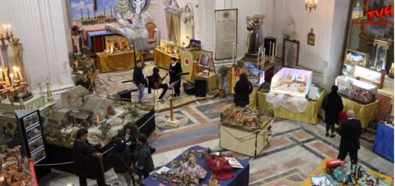 Mostra presepiando - Termini Imerese - Fonte TeleVideo Himera
