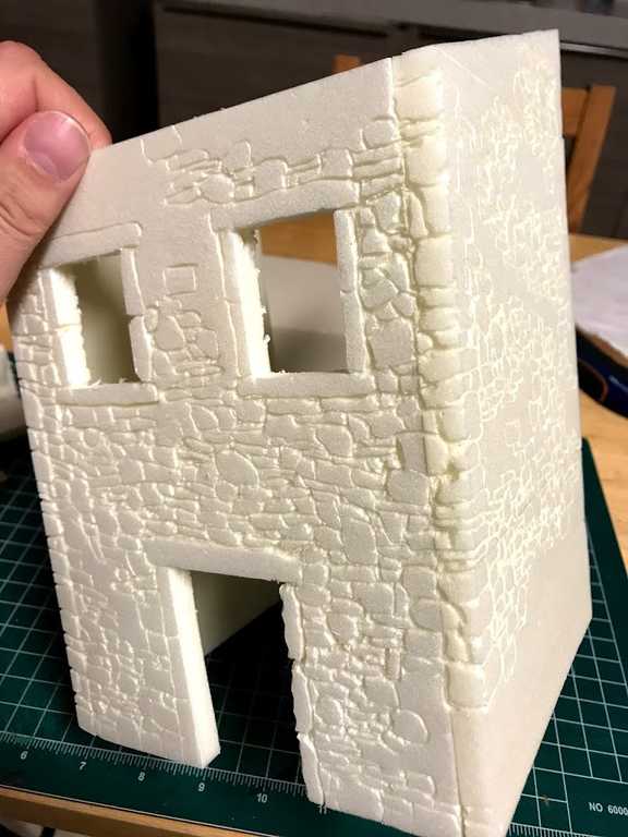 tutorial - modellismo fantasy - presepe cittadino