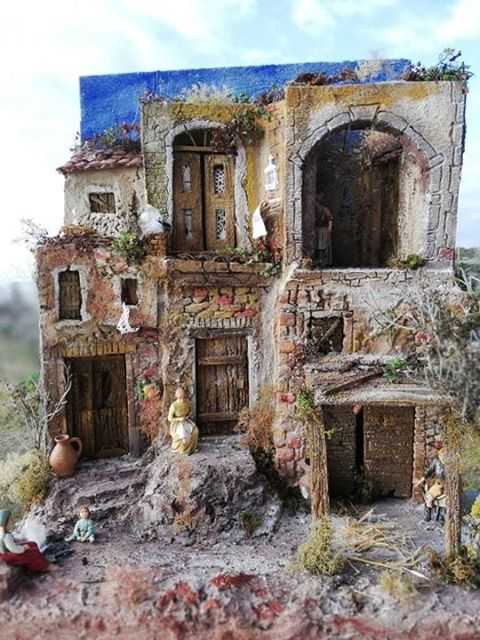 Presepio di Simone Leonardi 2018 - Ragalna (CT) - Socio AIAP sede di Giarre