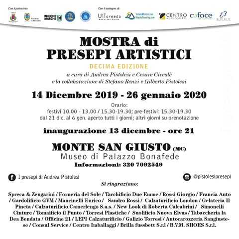 Andrea Pistolesi - X Mostra - Monte San Giusto MC 2019 info