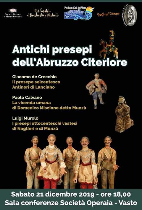 Vasto - conferenza antichi presepi abruzzo