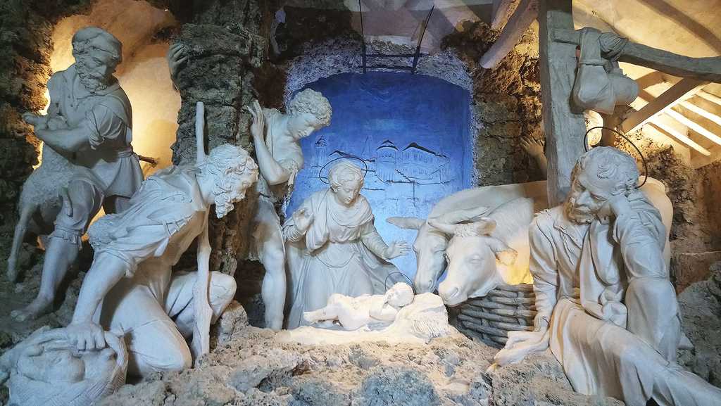 dettaglio Presepe federico brandani - urbino