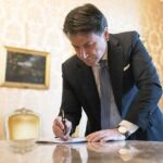 Giuseppe Conte - Firma - Dpcm 8-3-2020