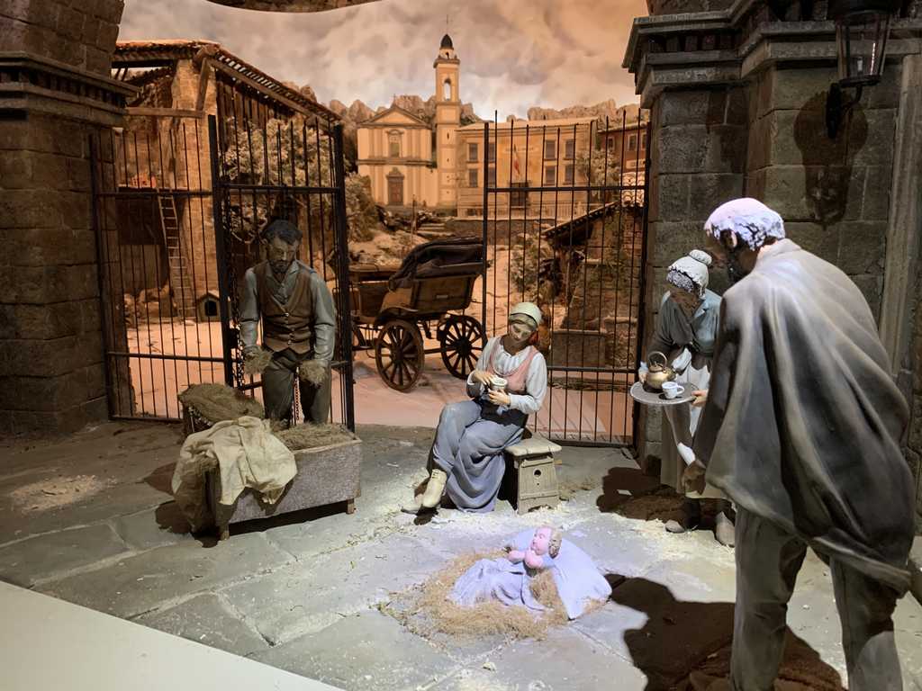relazione sede tremezzina 2019 - particolare grande presepio innevato