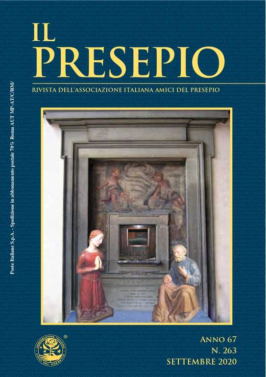 Copertina rivista "Il Presepio" n. 263 - settembre 2020