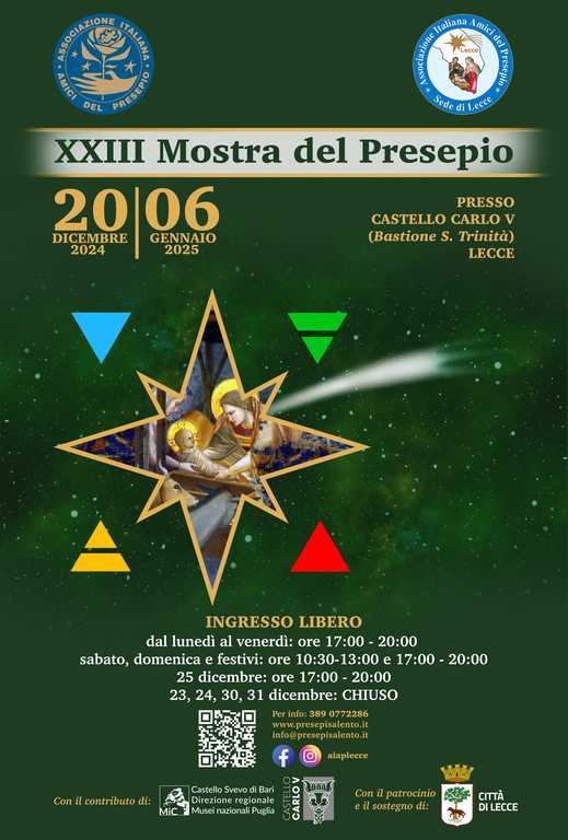 LOCANDINA XXIII MOSTRA DEL PRESEPIO_LECCE_